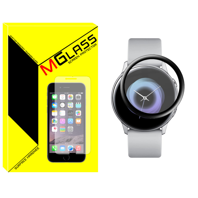 محافظ صفحه نمایش نانو ام‌گلس مدل GLS_Pmma مناسب برای ساعت هوشمند سامسونگ Galaxy Watch Active 40mm