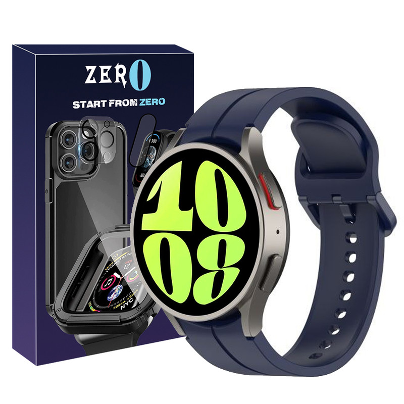 بند زیرو مدل Silic ORG AC-ZR مناسب برای ساعت هوشمند سامسونگ Galaxy Watch 6 44mm
