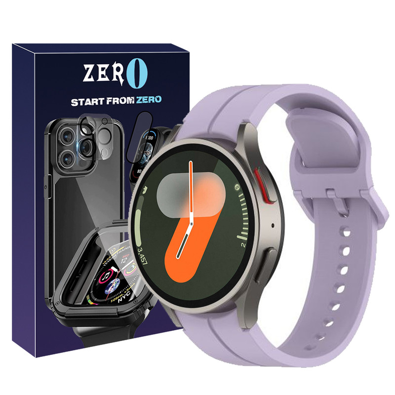 بند زیرو مدل Silic ORG AC-ZR مناسب برای ساعت هوشمند سامسونگ Galaxy Watch Fe 40mm / 7 40mm / 7 44mm