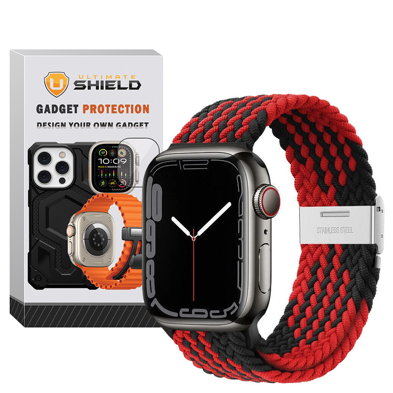 بند آلتیمیت شیلد مدل Braided GK مناسب برای اپل واچ Series Se 44mm
