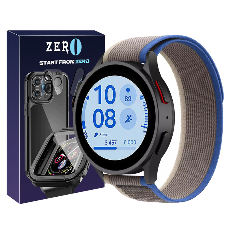 بند زیرو مدل Trail Loop ZR مناسب برای ساعت هوشمند سامسونگ Galaxy Watch 4/5/6/7/Fe سایز 40/43/44/46/47 میلی متری