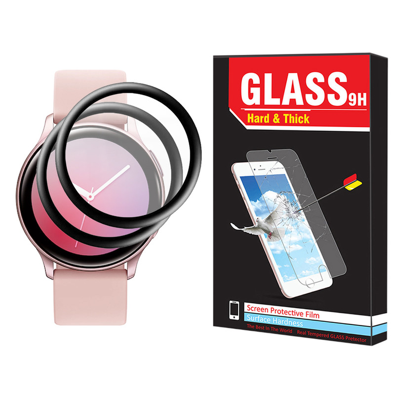 محافظ صفحه نمایش نانو هارد اند تیک مدل NHT مناسب برای ساعت هوشمند سامسونگ Galaxy Watch Active 2 40mm بسته دو عددی