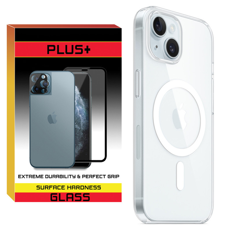 کاور پلاس مدل Clear-Magsafe-PL مناسب برای گوشی موبایل اپل Iphone 15