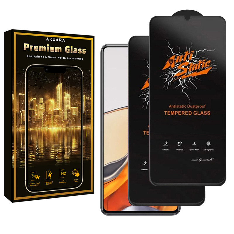 محافظ صفحه نمایش آکوآرا مدل Antis2-Premium مناسب برای گوشی موبایل آنر Play10 بسته دو عددی