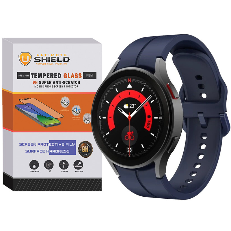 بند آلتیمیت شیلد مدل Silic-ORG-UL مناسب برای ساعت هوشمند سامسونگ Galaxy Watch 4 Classic 42mm / Watch 4 Classic 46mm
