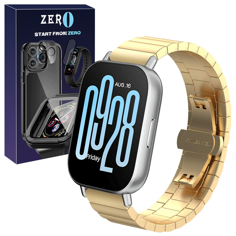 بند زیرو مدل Swatch Link ZR TW مناسب برای ساعت هوشمند شیائومی Redmi Watch 5 Active / Watch 5 Lite 22mm