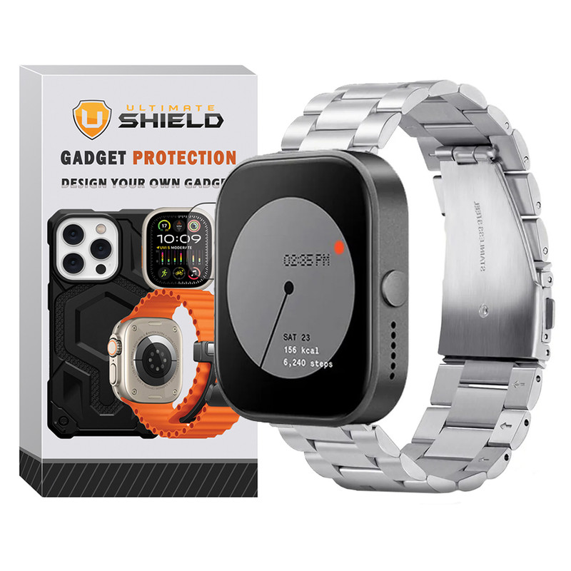 بند آلتیمیت شیلد مدل 3Row TW مناسب برای ساعت هوشمند ناتینگ CMF Watch Pro / CMF Watch Pro 2