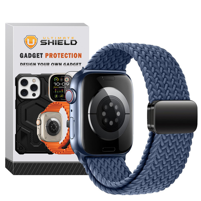 بند آلتیمیت شیلد مدل Braided Magsolo مناسب برای اپل واچ 45 mm سری 9