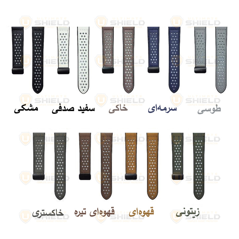 بند آلتیمیت شیلد مدل Dot Leather Magnet TW مناسب برای ساعت هوشمند کیسلکت Ks / Ks2 / Ks pro / Ks Mini / K10 / K11 / K11 pro
