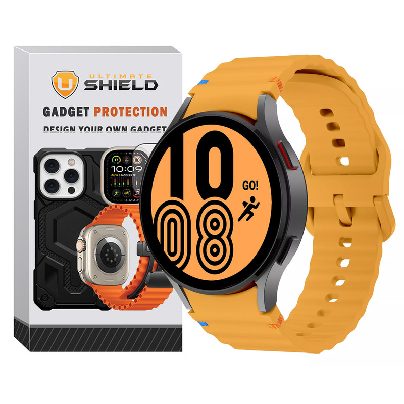 بند آلتیمیت شیلد مدل Silic ARC مناسب برای ساعت هوشمند سامسونگ Galaxy Watch 4 40mm / Watch 4 44mm / Watch 4 Classic 42mm / Watch 4 Classic 46mm