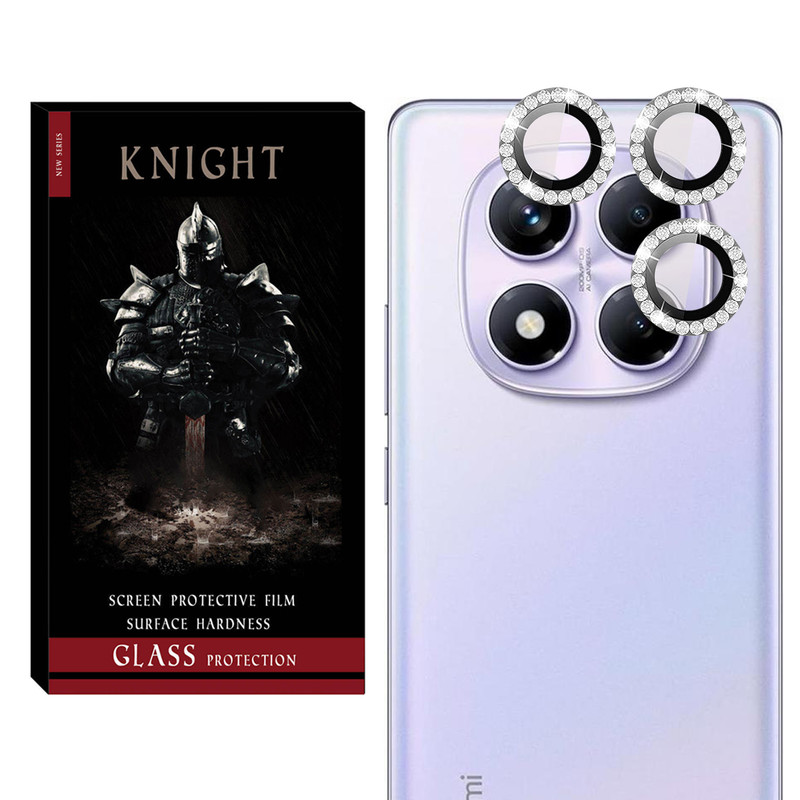 محافظ لنز دوربین نایت مدل RNG Diamond KT مناسب برای گوشی موبایل شیائومی Redmi Note 14 Pro 4G