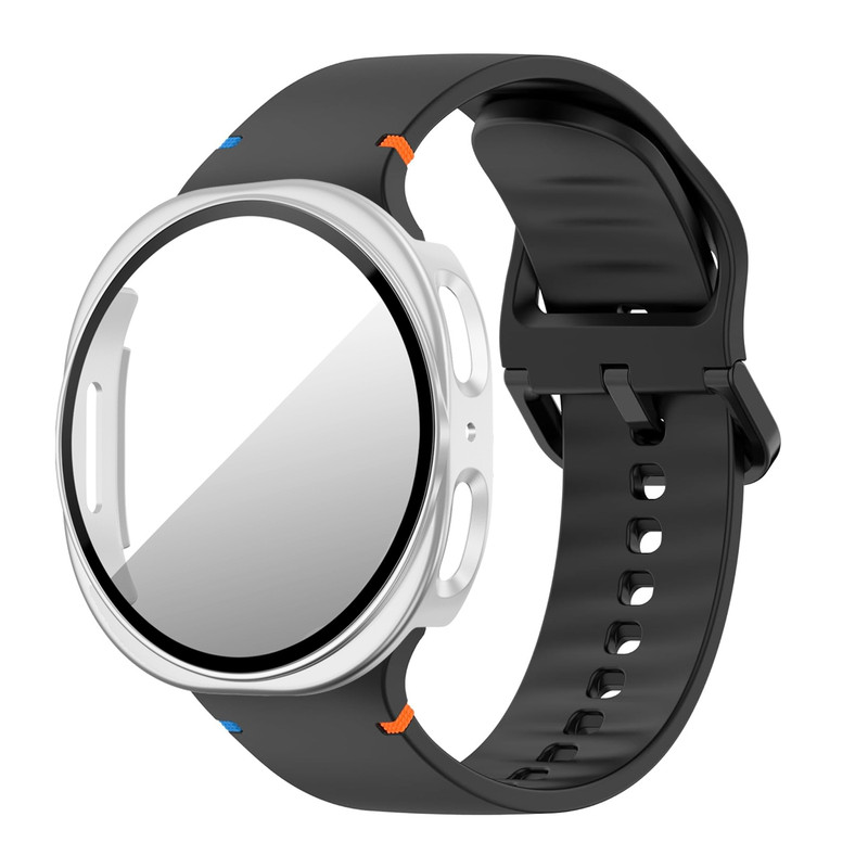 بند آلتیمیت شیلد مدل Silic NV8 GRD SL مناسب برای ساعت هوشمند سامسونگ Galaxy Watch 8 40mm به همراه کاور