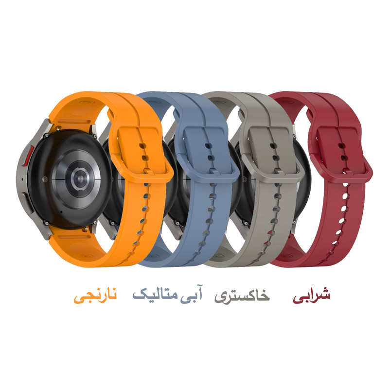 بند زیرو مدل Silic ORG AC-ZR مناسب برای ساعت هوشمند سامسونگ Galaxy Watch 7 44mm