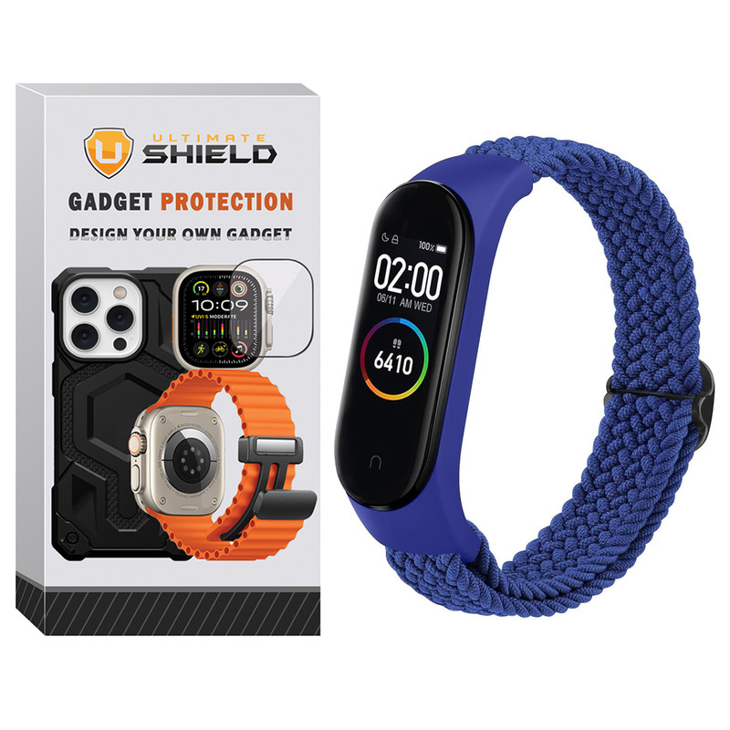 بند آلتیمیت شیلد مدل Braided UL مناسب برای ساعت هوشمند شیائومی Mi band 7
