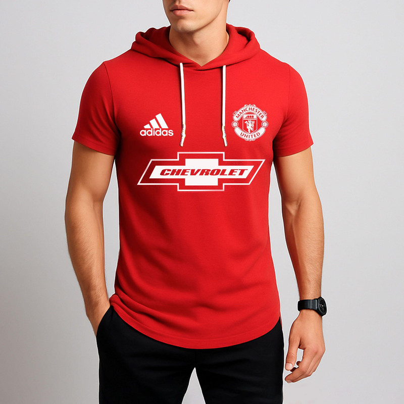 تی شرت کلاه دار مردانه مدل منچستر کد 5488