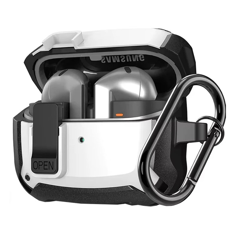 کاور آکوآرا مدل LockShell مناسب برای کیس سامسونگ Galaxy Buds 3 FE