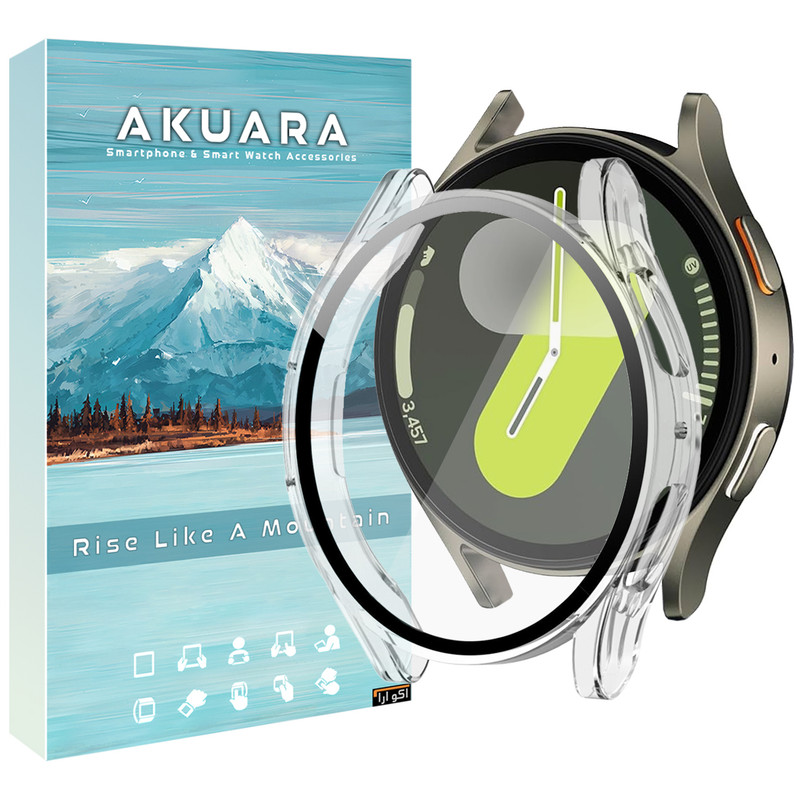 کاور آکوآرا مدل Full Protection Guard مناسب برای ساعت هوشمند سامسونگ Galaxy Watch 7 44mm