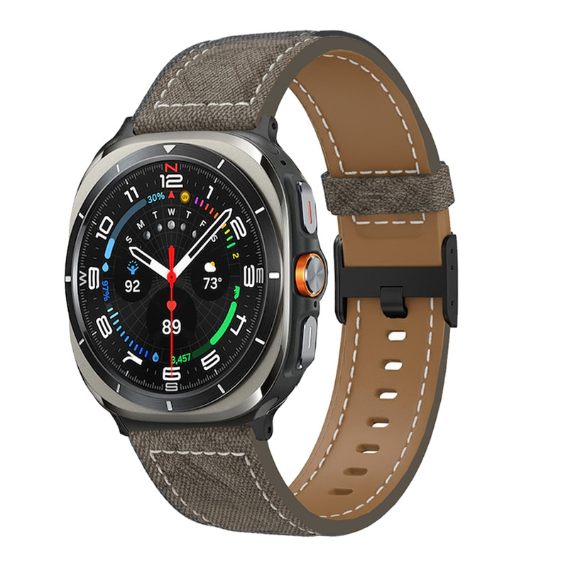 بند آکوآرا مدل Silidenim w8bk مناسب برای ساعت هوشمند سامسونگ Galaxy Watch 8 40mm / 44mm / Classic 46mm
