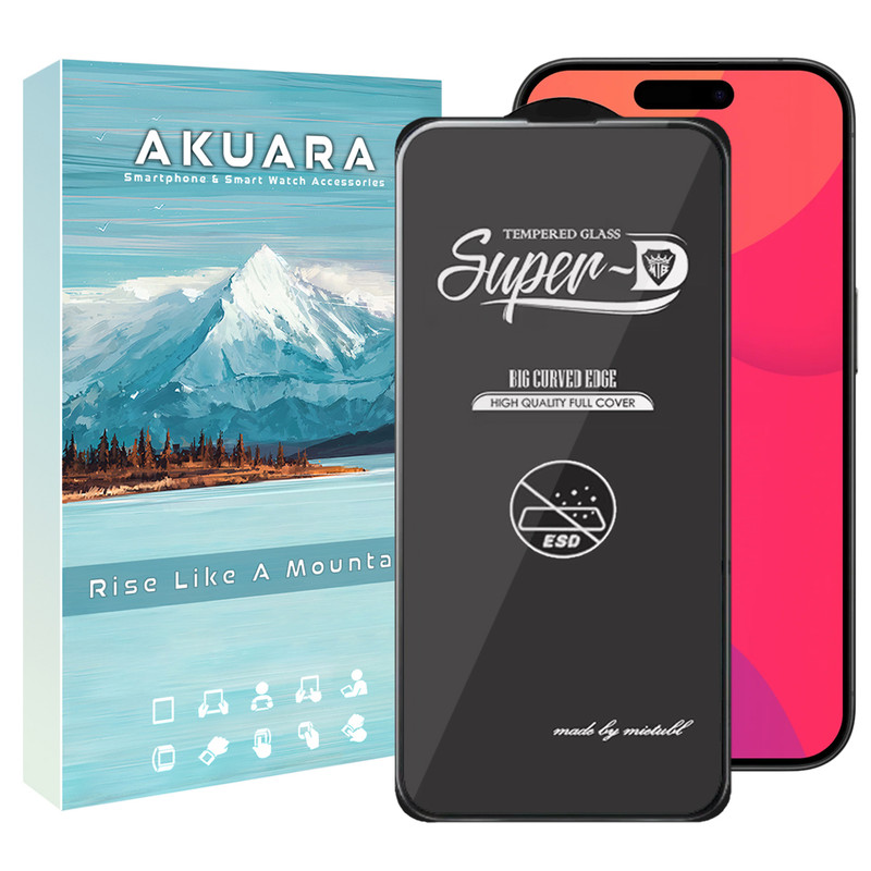 محافظ صفحه نمایش آکوآرا مدل Superd-ESD مناسب برای گوشی موبایل اپل iPhone 13