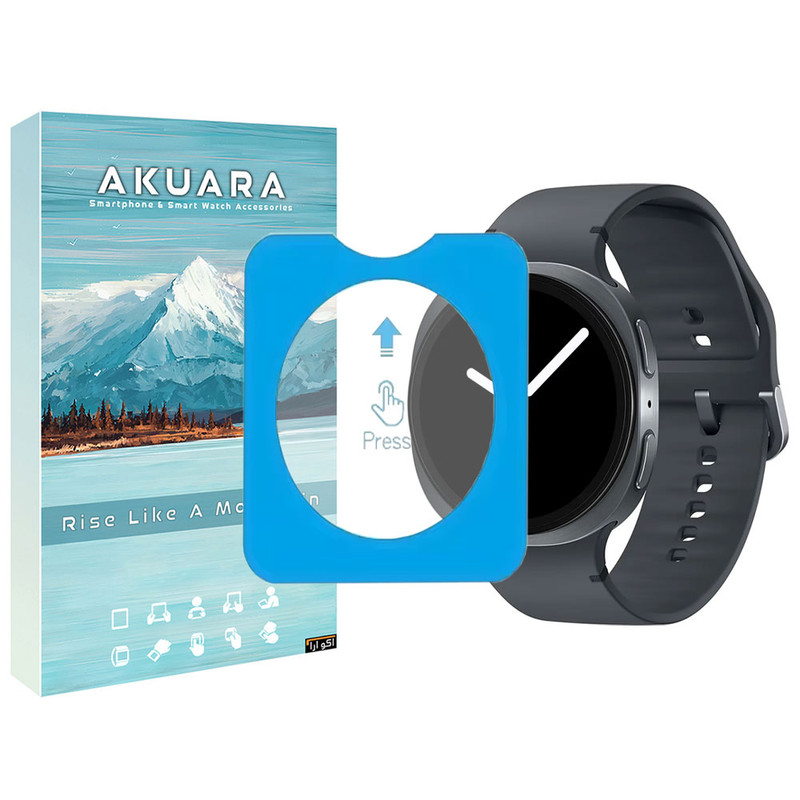 محافظ صفحه نمایش آکوآرا مدل EZ Install مناسب برای ساعت هوشمند Galaxy Watch 8 44mm
