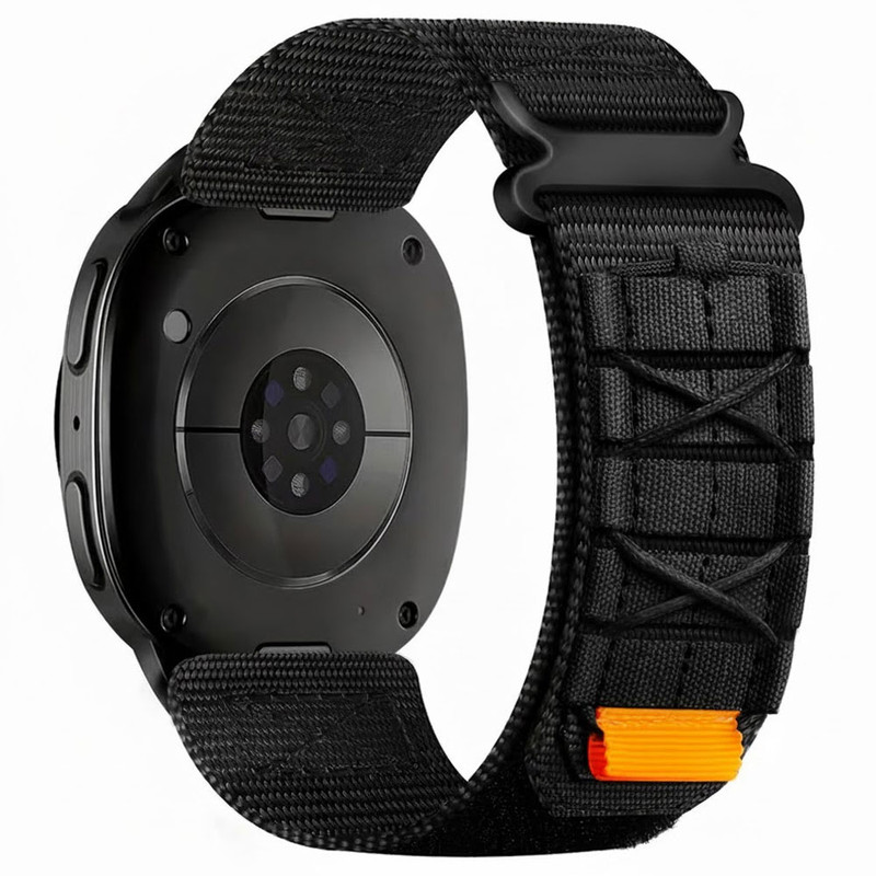 بند آکوآرا مدل Nylon Camp w8bk مناسب برای ساعت هوشمند سامسونگ Galaxy Watch 8 Classic 46mm