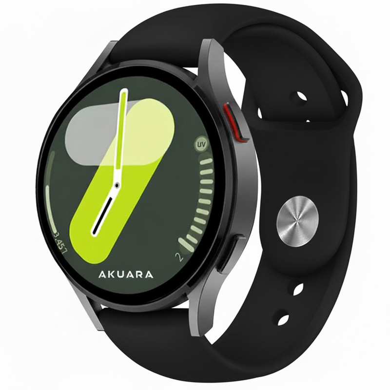 بند آکوآرا مدل Silicone Belt مناسب برای ساعت هوشمند سامسونگ Galaxy Watch 6 Classic 43mm / 6 Classic 47mm