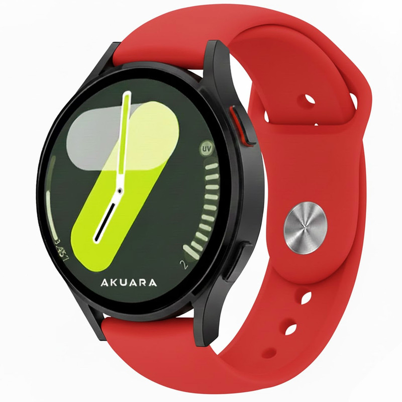 بند آکوآرا مدل Silicone Belt مناسب برای ساعت هوشمند سامسونگ Galaxy Watch 7 40mm
