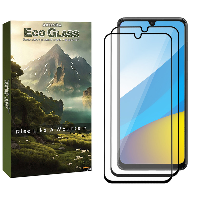 محافظ صفحه نمایش آکوآرا مدل ECO efl2 مناسب برای گوشی موبایل سامسونگ Galaxy A03 Core / A13 4G / A13 5G مجموعه دو عددی