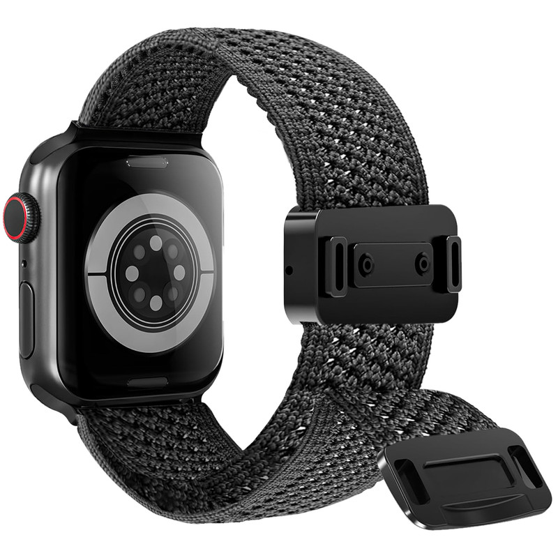 بند آکوآرا مدل Concave مناسب برای اپل واچ سری Se/1/2/3/4/5/6/7/8/9 سایز 42/44/45 میلیمتری