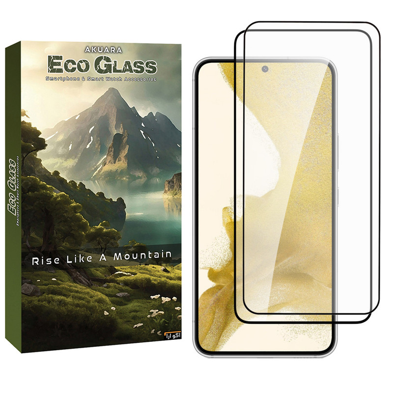 محافظ صفحه نمایش آکوآرا مدل ECO efl2 مناسب برای گوشی موبایل شیائومی Poco X5 Pro / Redmi Note 12 Pro 5G مجموعه دو عددی