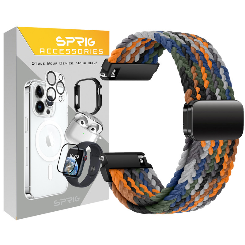بند اسپریگ مدل Magnetic Loop Braided TW مناسب برای ساعت هوشمند شیائومی S1 / S1 Active / S2 / Mi Watch XMWTCL02 / Mi Watch Color 2 / Mi Watch Color