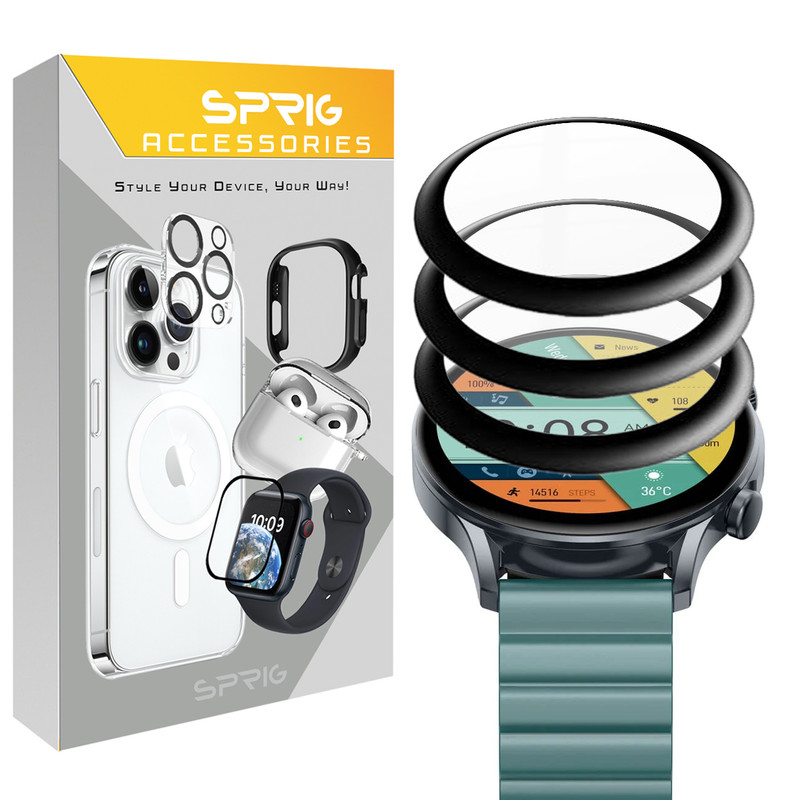 محافظ صفحه نمایش نانو اسپریگ مدل Pmma-SPG مناسب برای ساعت هوشمند کیسلکت KR LTD بسته سه عددی