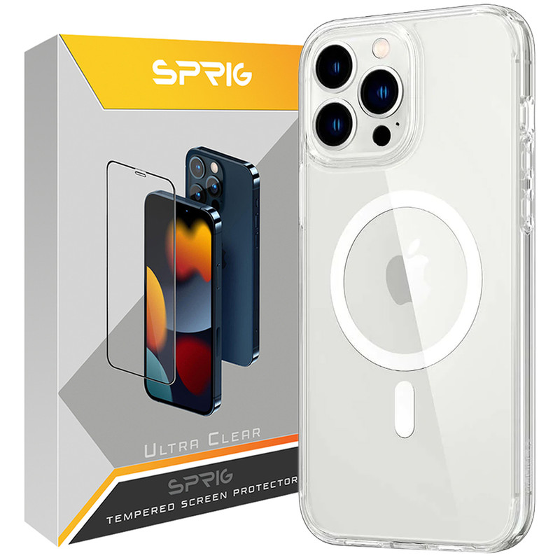 کاور اسپریگ مدل Clear Magsafe مناسب برای گوشی موبایل اپل Iphone 13 Pro