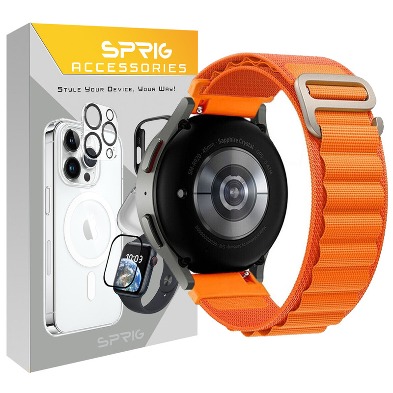 بند اسپریگ مدل Alpine-TW مناسب برای ساعت هوشمند کیسلکت KR2