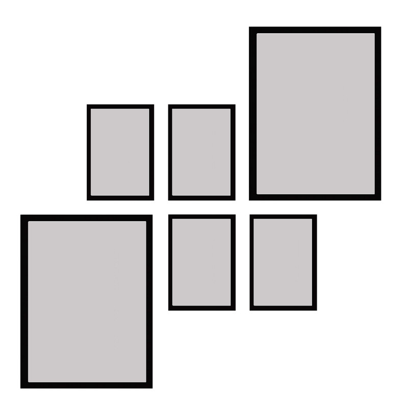 قاب عکس بکلیت مدل 215-34 مجموعه 6 عددی