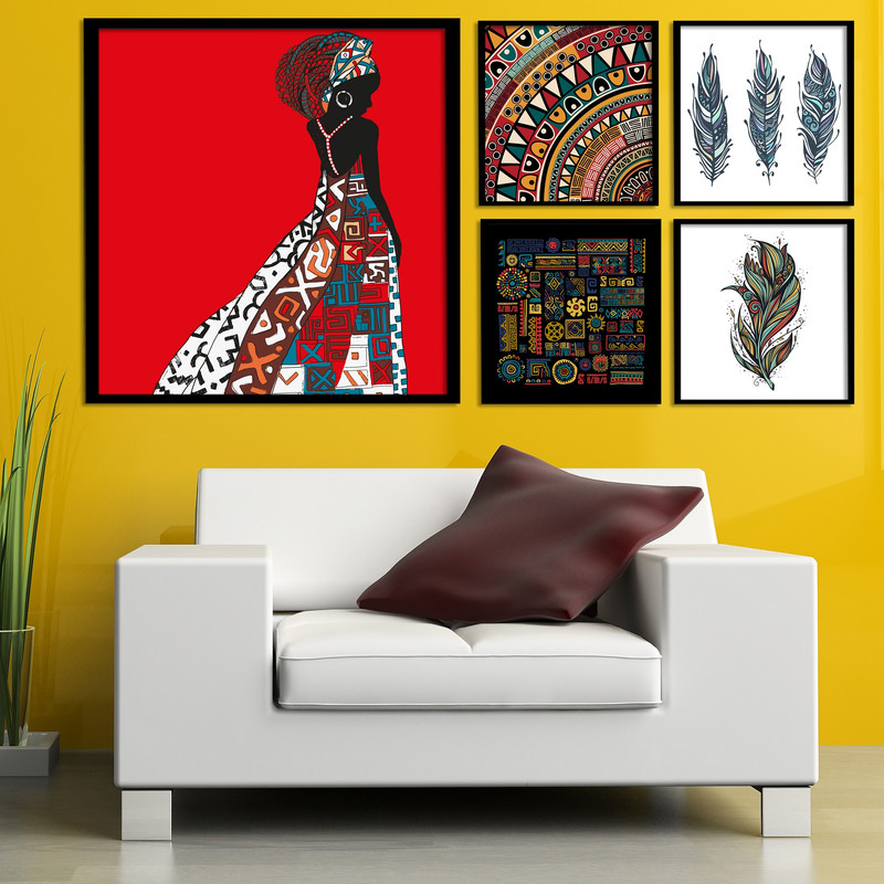 تابلو بکلیت مدل مدرن کد 417 مجموعه 5 عددی