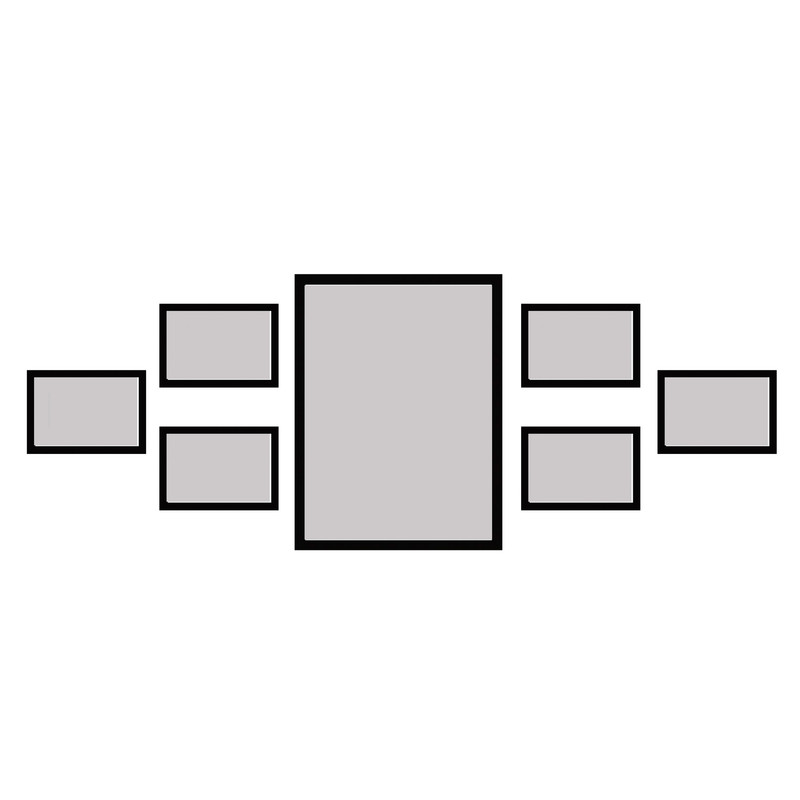 قاب عکس بکلیت مدل 215-134 مجموعه 7 عددی