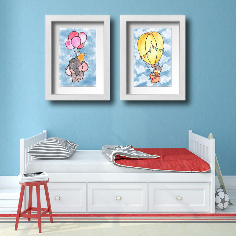 تابلو کودک کد C016 مجموعه دوعددی