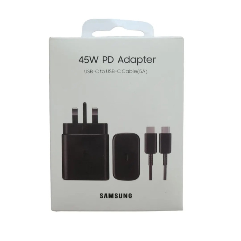 شارژر دیواری45 وات مدل  EP-TA845-vietnamبه همراه کابل USB-C