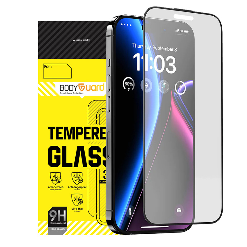 محافظ صفحه نمایش مات بادیگارد مدل MA مناسب برای گوشی موبایل اپل iPhone 15 Pro Max