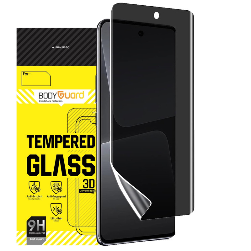 محافظ صفحه نمایش حریم شخصی بادیگارد مدل Hydrogel مناسب برای گوشی موبایل شیائومی Redmi Note 15