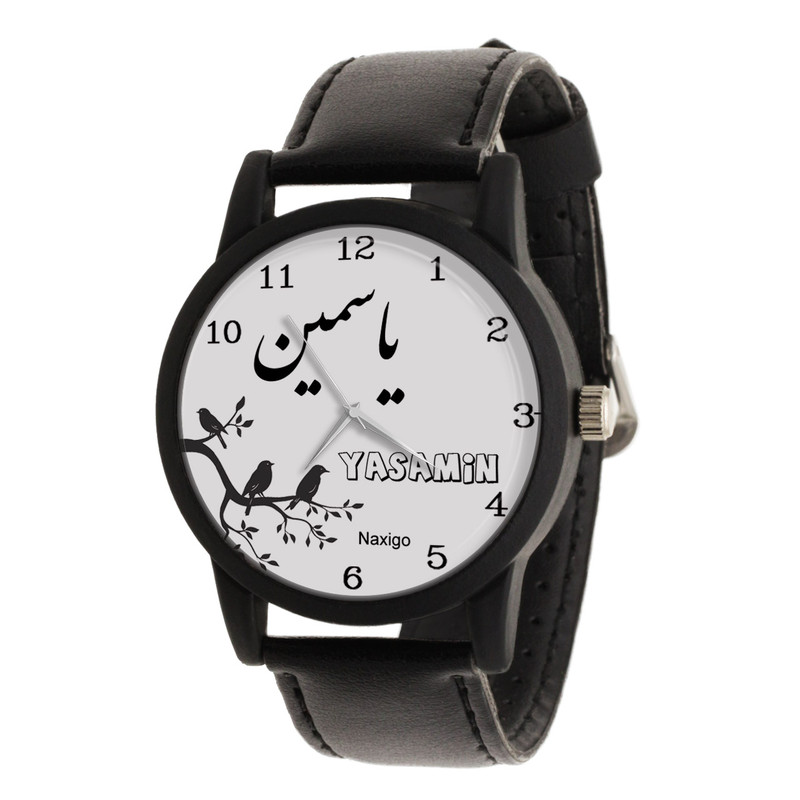 ساعت مچی عقربه ای زنانه ناکسیگو طرح یاسمین کد LF3380