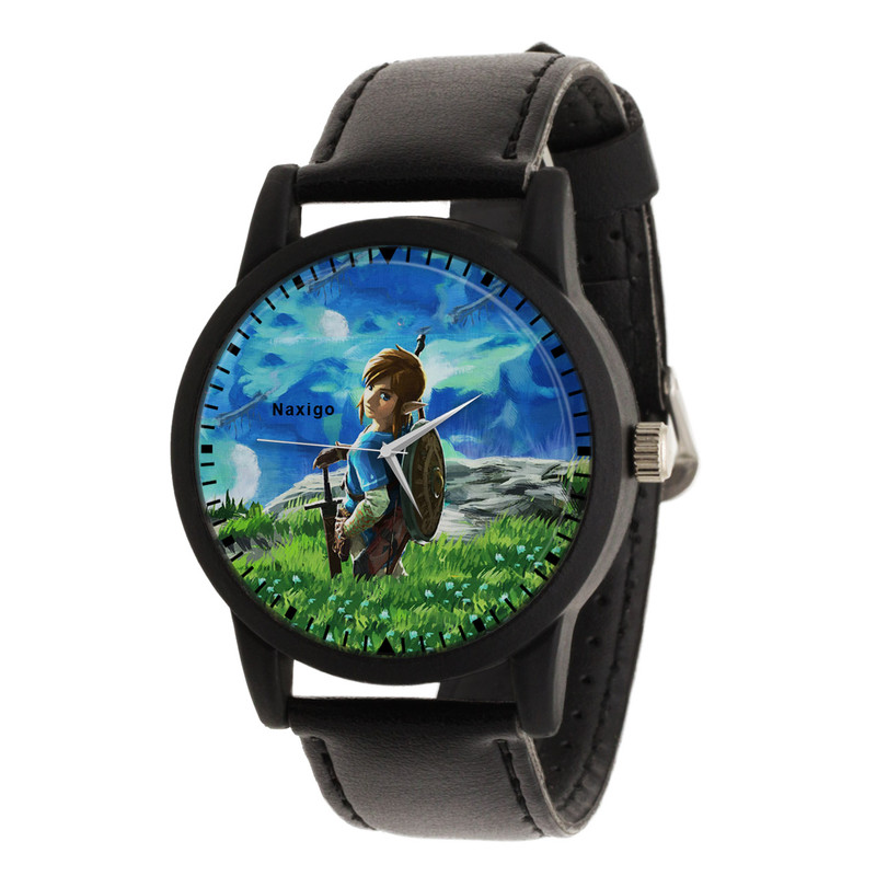 ساعت مچی عقربه ای ناکسیگو مدل The Legend of Zelda Breath of the Wild کد LF13277