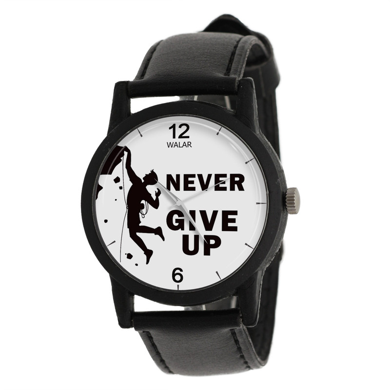 ساعت مچی عقربه ای والار طرح Never Give Up مدل LF1260