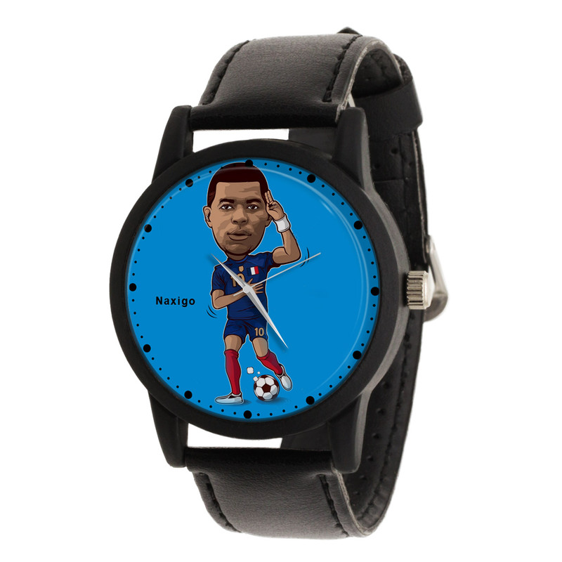 ساعت مچی عقربه ای ناکسیگو مدل Kylian Mbappe کد LF14364