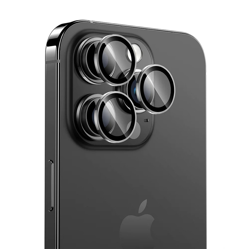 محافظ لنز دوربین مدل رینگی مناسب برای گوشی موبایل اپل iPhone 15 Pro / 15 Pro Max