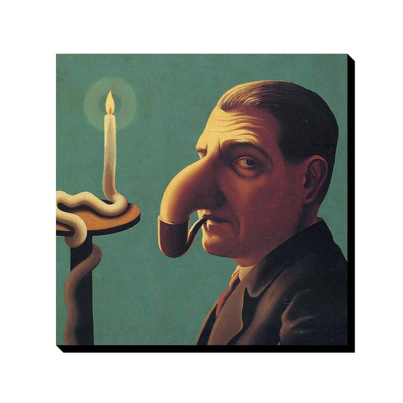 تابلو ترمه طراحان ایده طرح چراغ فیلسوف از ماگریت کد art0409