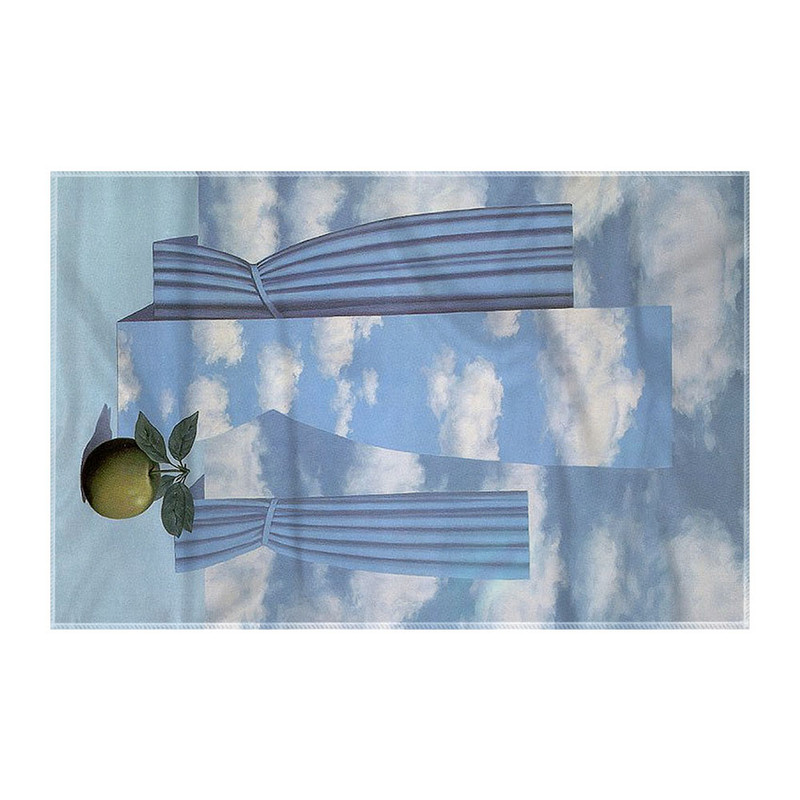 کاغذ کادو ترمه طراحان ایده مدل دنیای زیبا از ماگریت کد art0368 