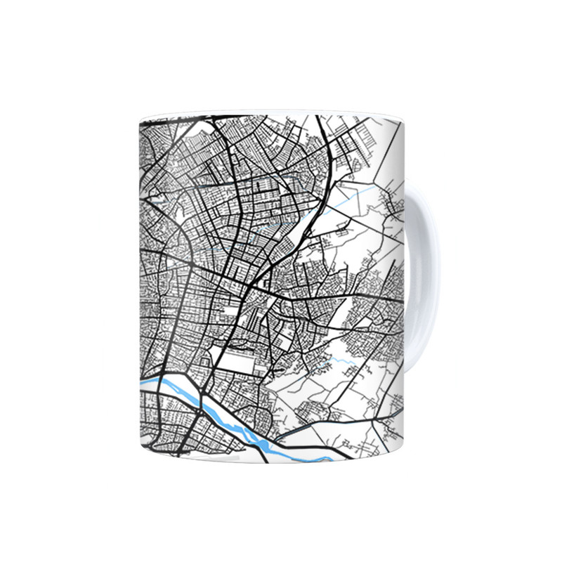 ماگ ترمه طراحان ایده مدل نقشه شهر اصفهان کد map0503