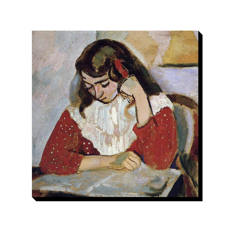 تابلو ترمه طراحان ایده طرح پرتره مارگریت از ماتیس کد art0639